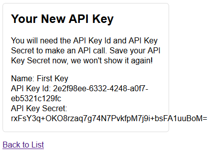 New API Key, Fancy UI :)